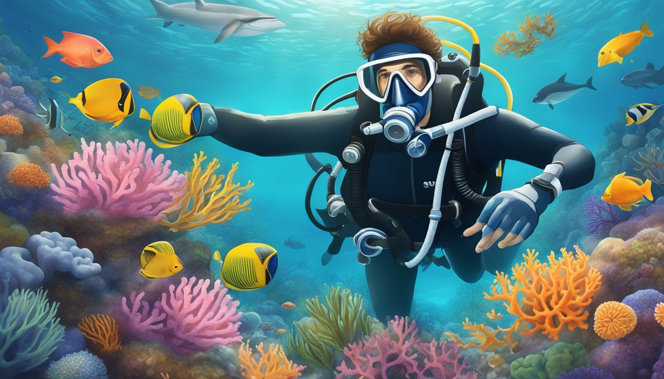 Scuba Diving in Underwater Memorial Services